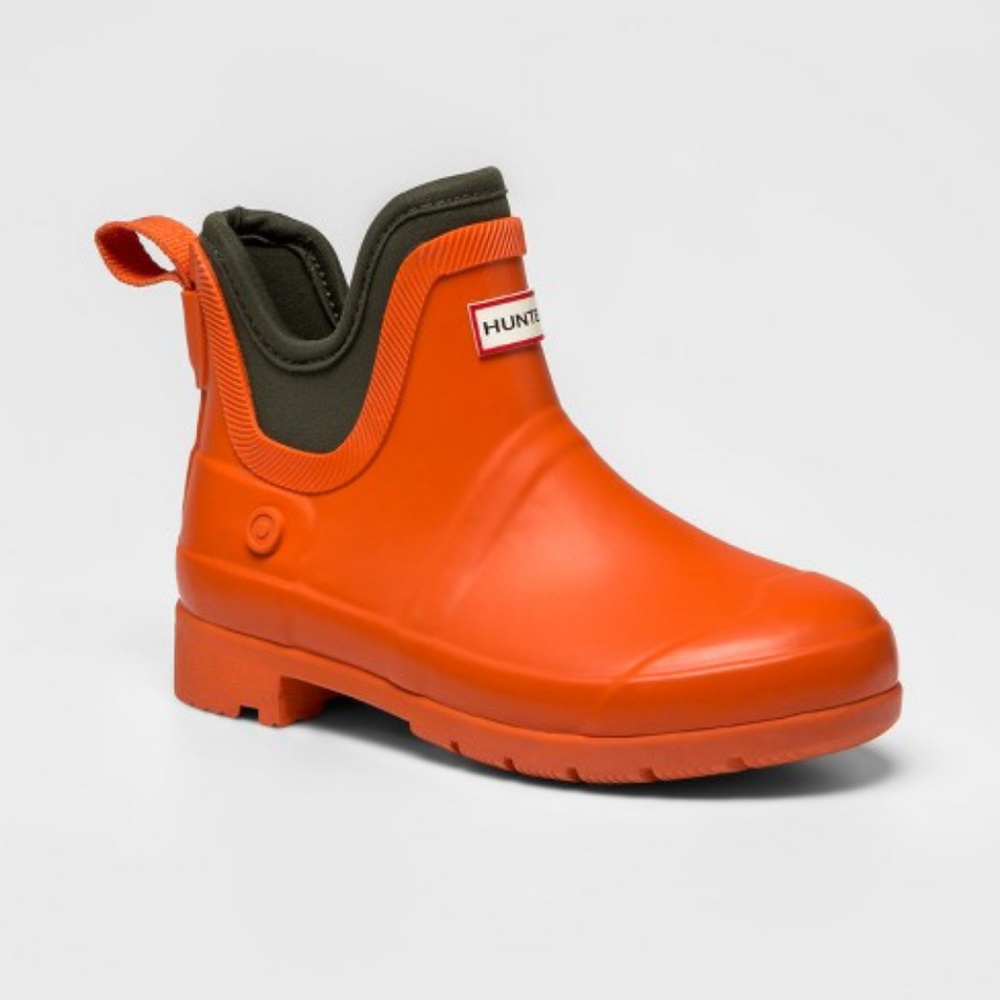 Hunter for Target Orange Rain Boots NWT